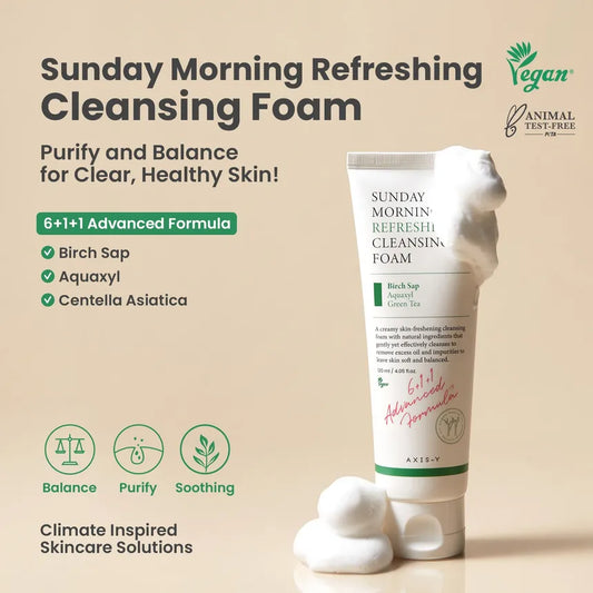 AXIS-Y - Sunday Morning Refreshing Cleansing Foam