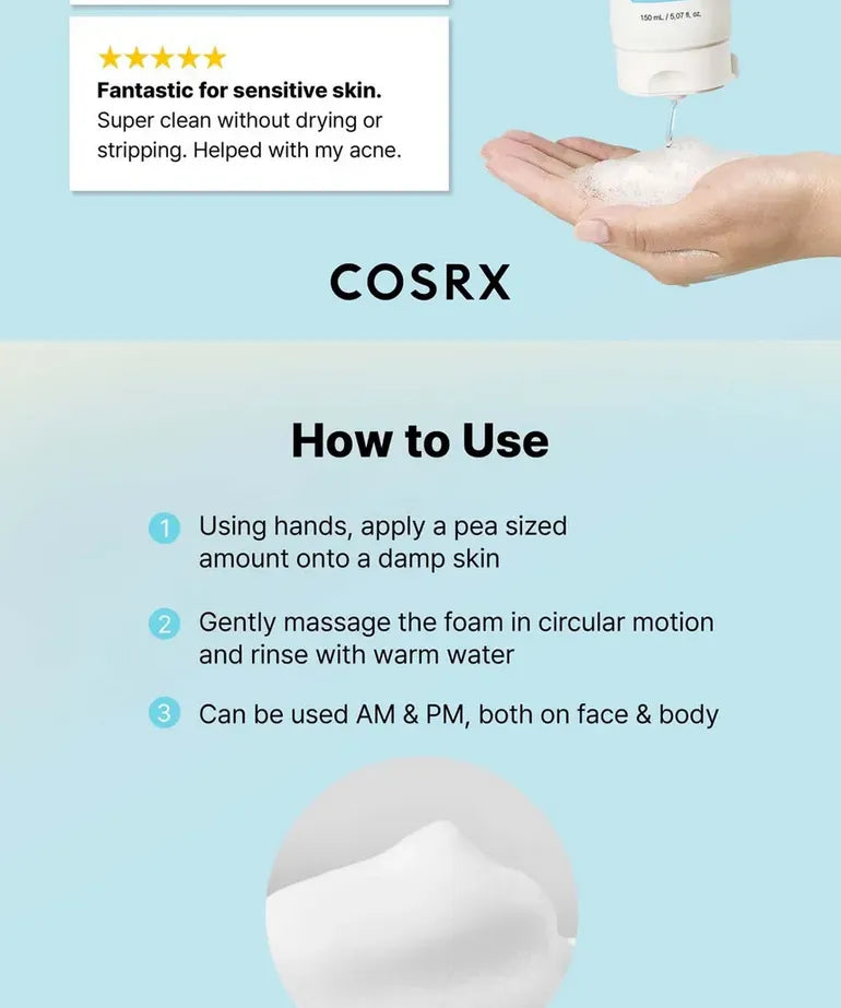 COSRX - Low pH Good Morning Gel Cleanser Mini