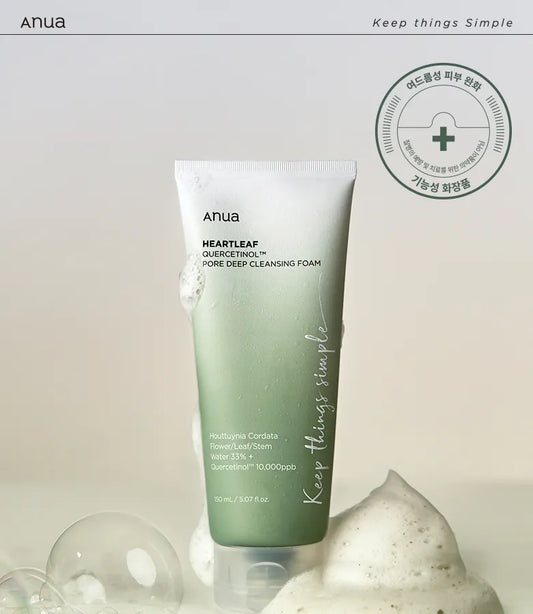 Anua - Heartleaf Quercetinol Pore Deep Cleansing Foam Mini