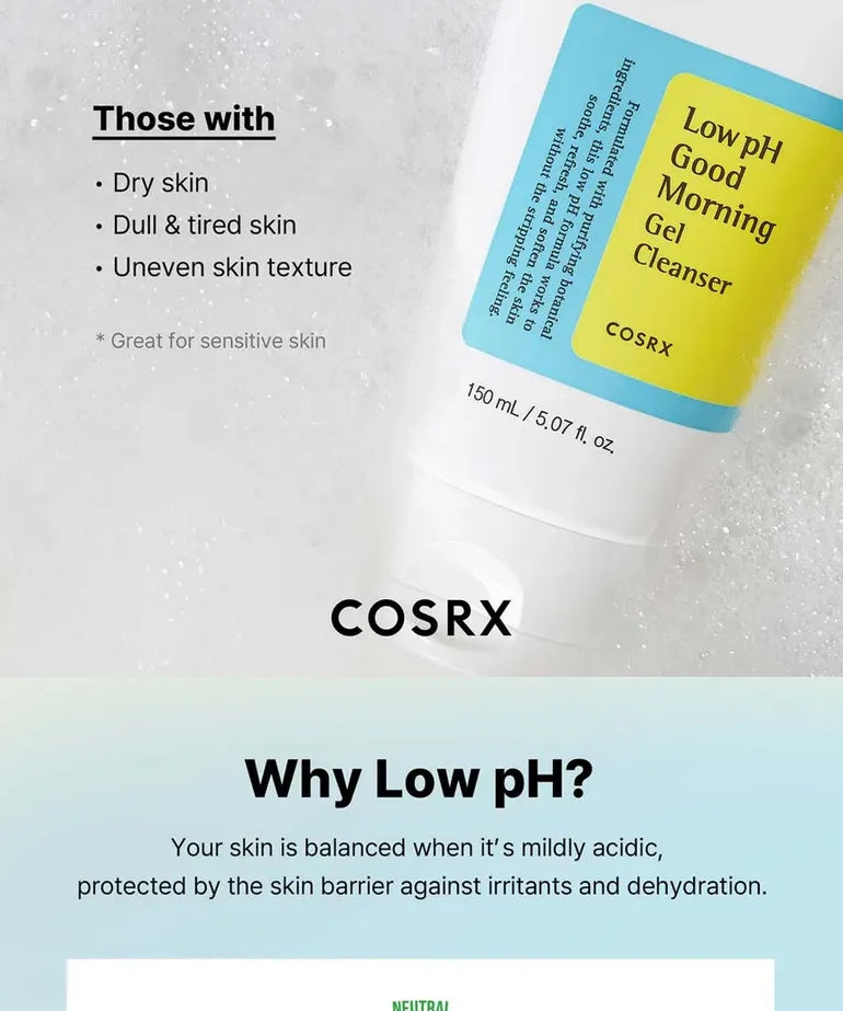 COSRX - Low pH Good Morning Gel Cleanser Mini